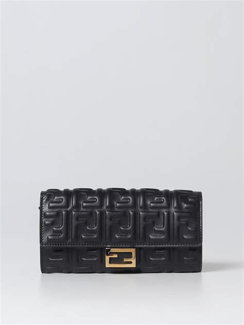 pochette portachiavi fendi|Portafogli con catena per Donna .